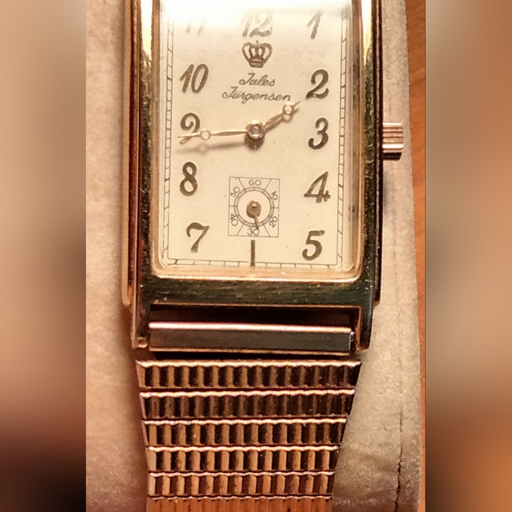 Rare Art Deco Jules Jurgenson Watch